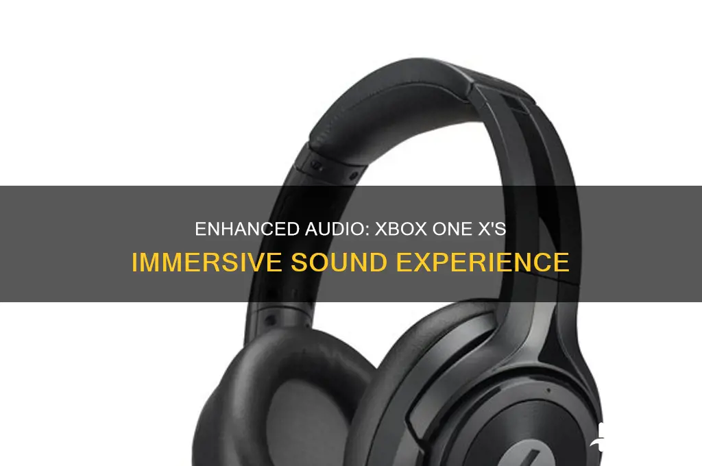 does xbox one x improve sound