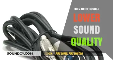 XLR to 1/4 Cable: Does It Compromise Sound Quality?