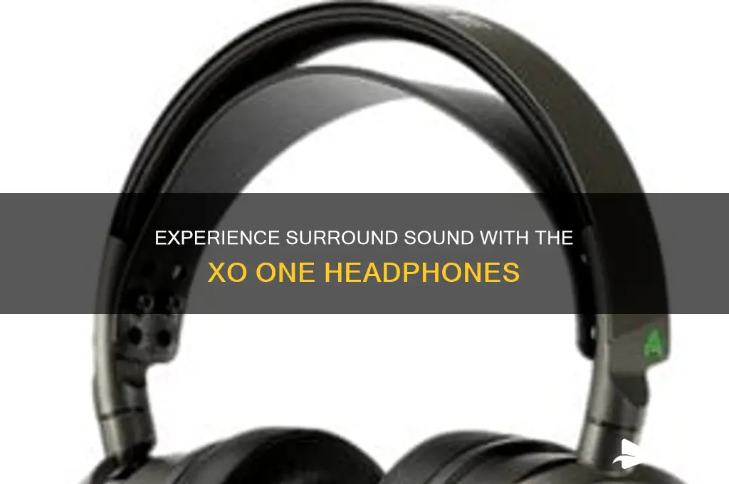 does xo one have surriund sound