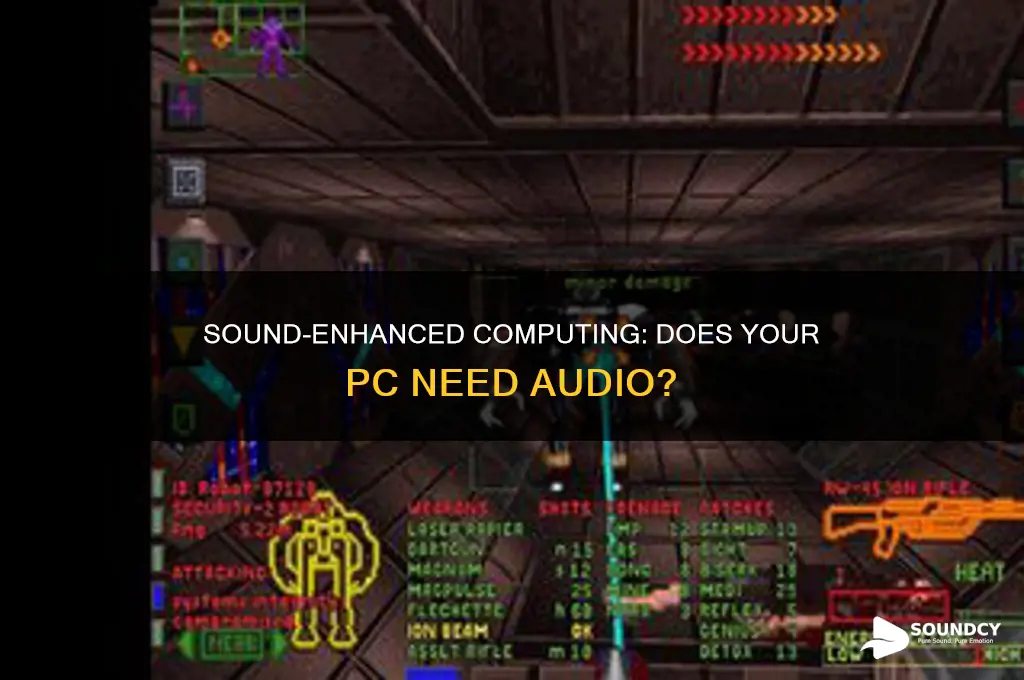 does your computer need a sound