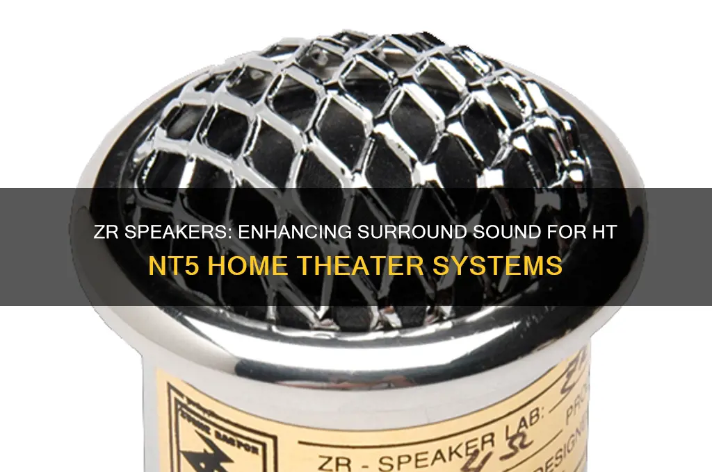 does zr speakers activate surrond sound for ht nt5