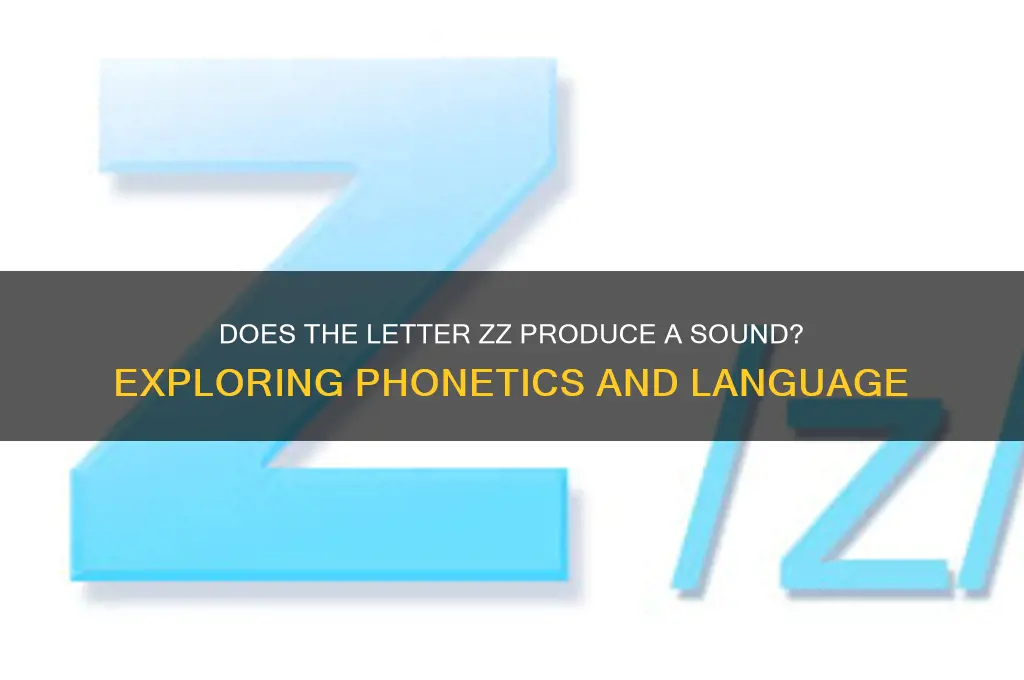 does zz have a sound