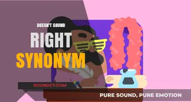 Finding the Perfect Phrase: Alternatives for 'Doesn't Sound Right' Synonyms