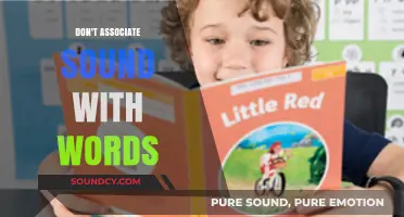 How Sound and Words Differ