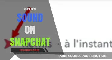 Snapchat Sound Problems: Troubleshooting Guide