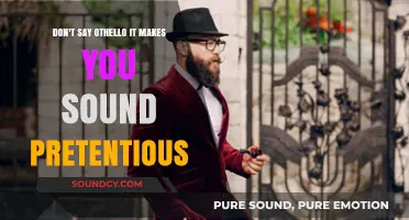 Skip 'Othello': How Using Fancy Words Can Sound Pretentious