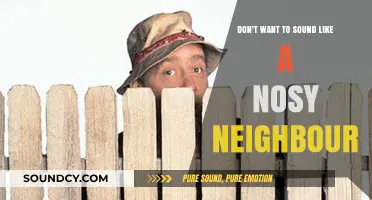 Curious but Not Nosy: Balancing Neighborly Interest with Respectful Boundaries