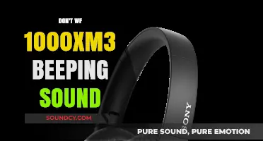 Troubleshooting Sony XM3 Beeping Issues