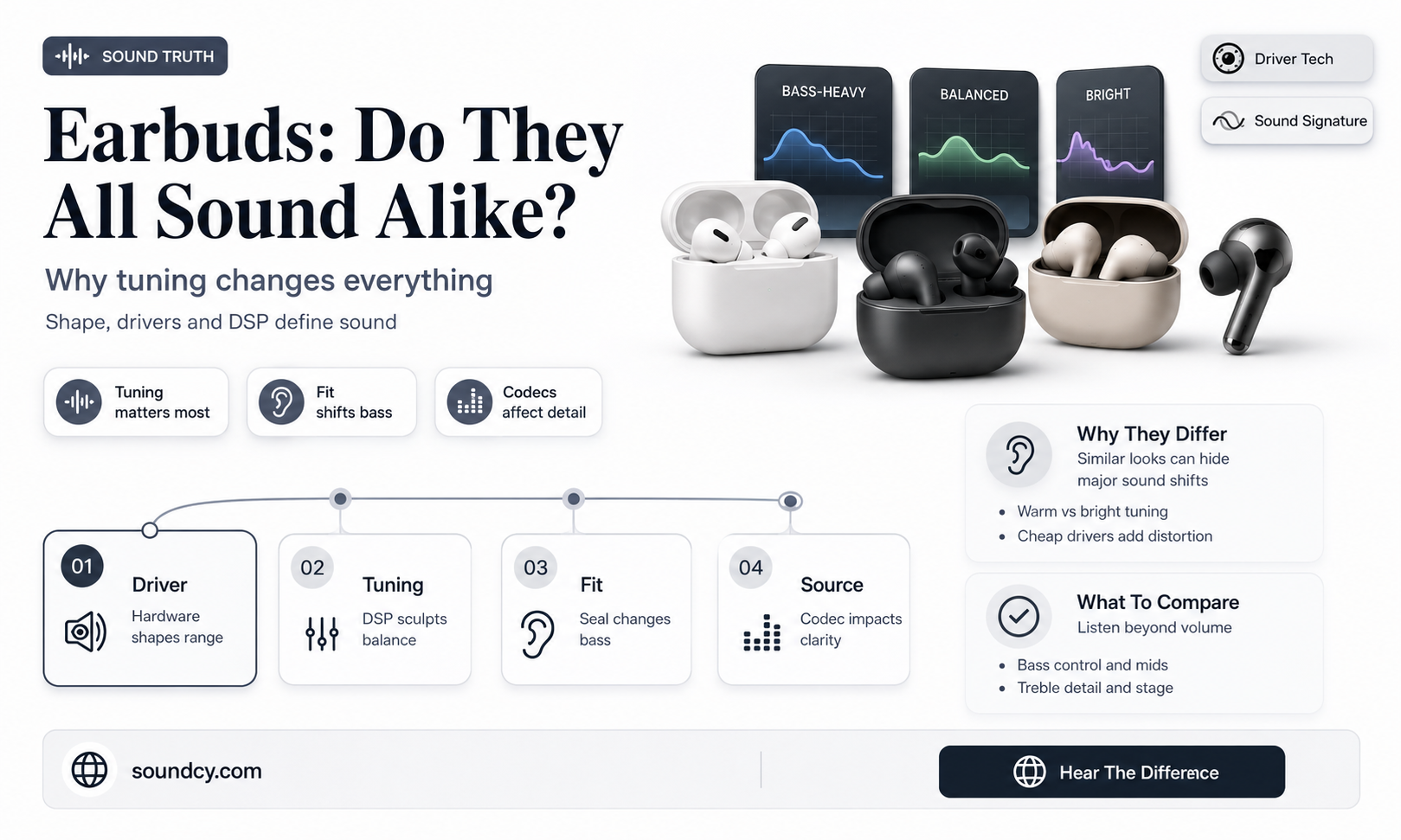 do all earbuds sound the same