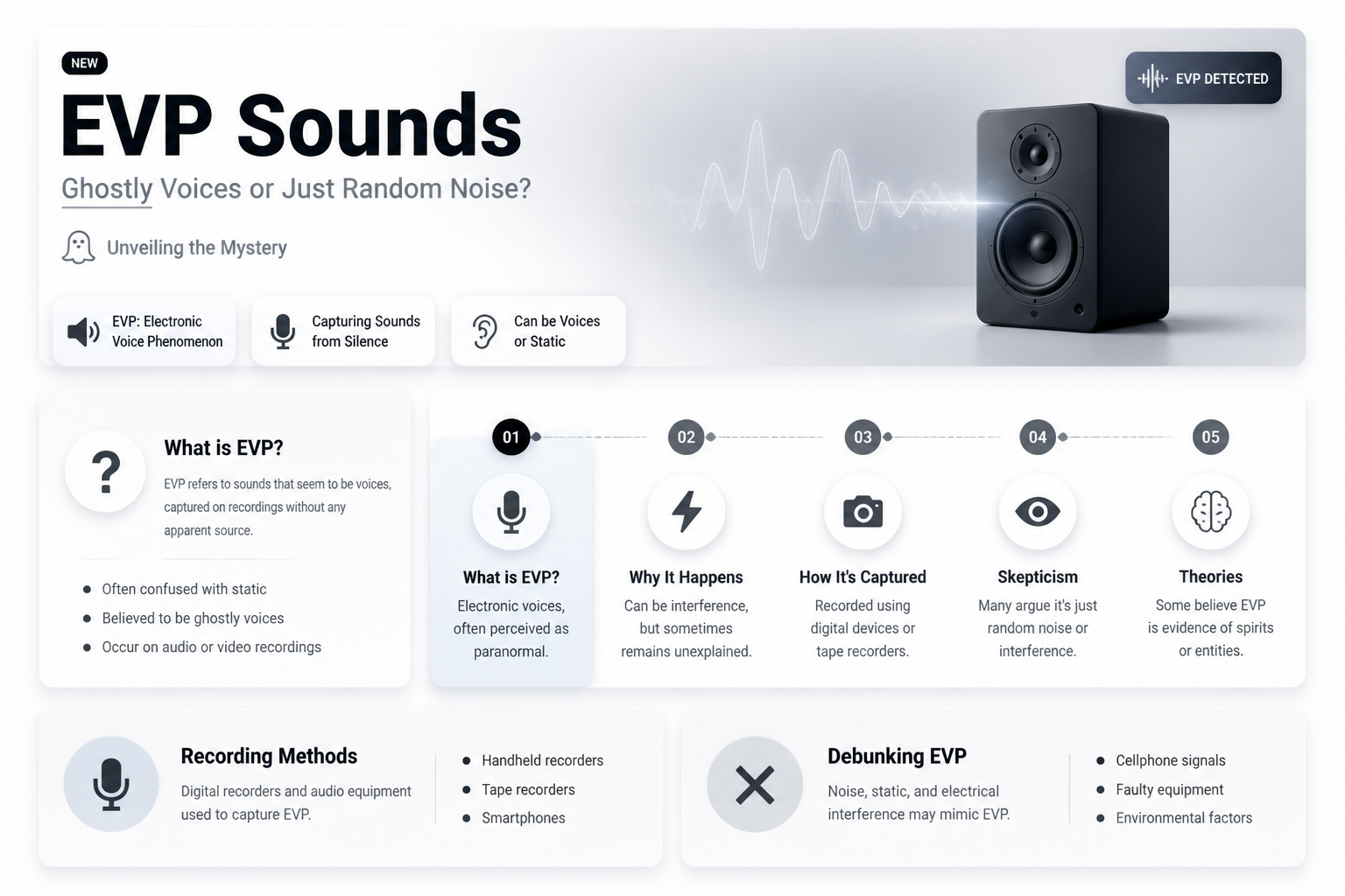 are evp sounds really ghosts
