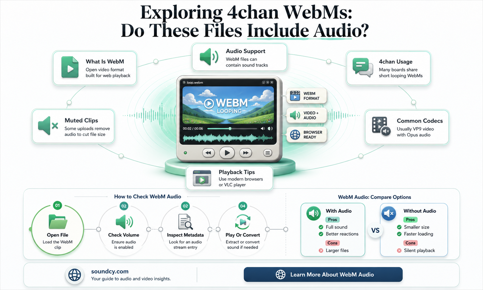 do 4chan webms have sound