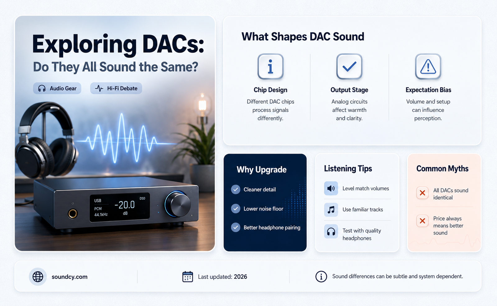 do all dacs sound the same