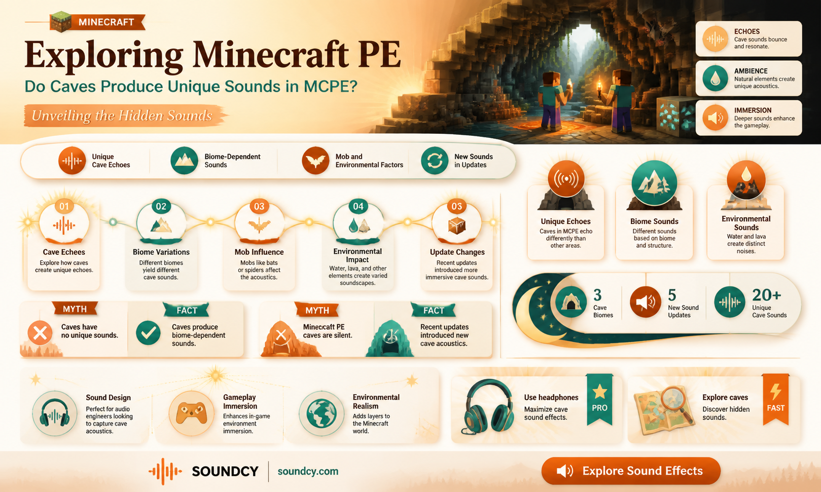 are cave sounds in mcpe