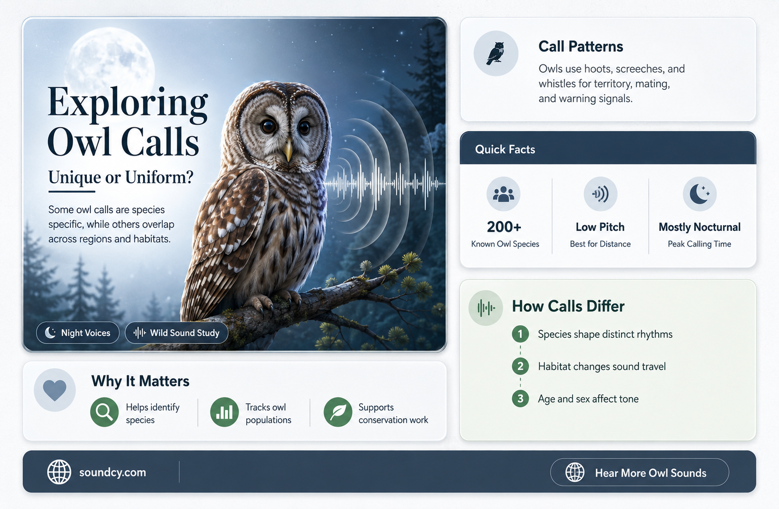 do all owls sound the same