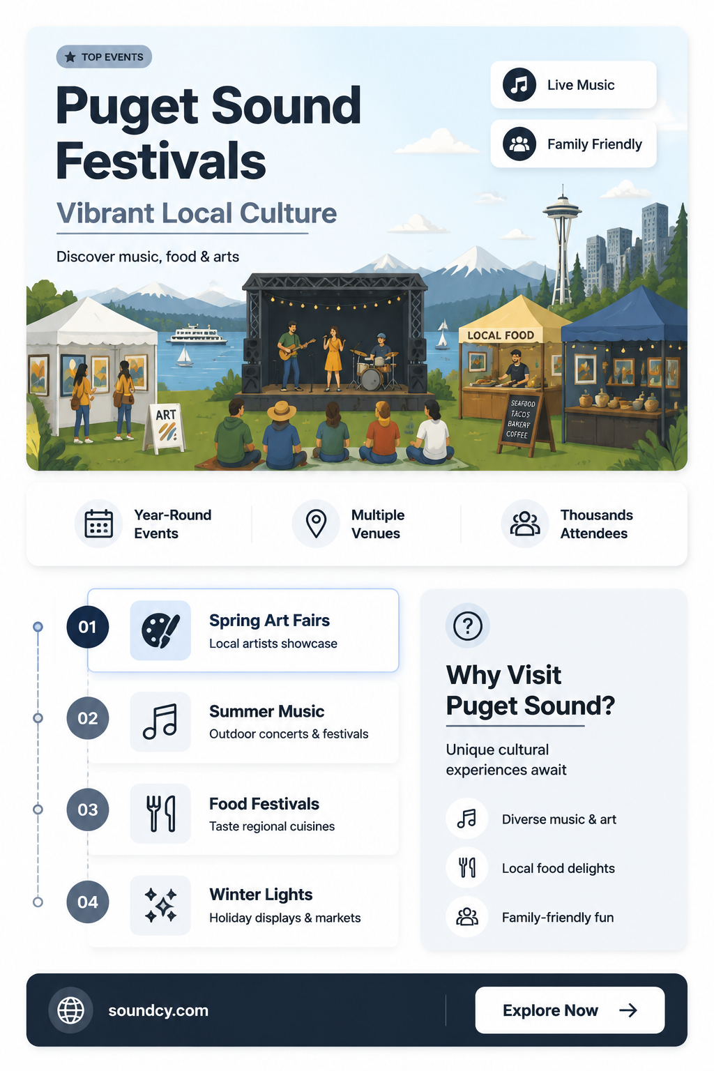 are there any cultural events in the puget sound