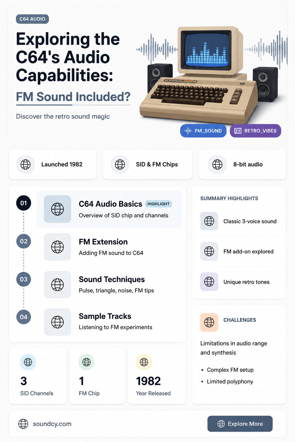 did the c64 have fm sound