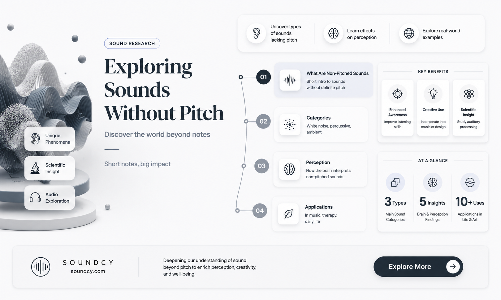 are there sounds without pitch