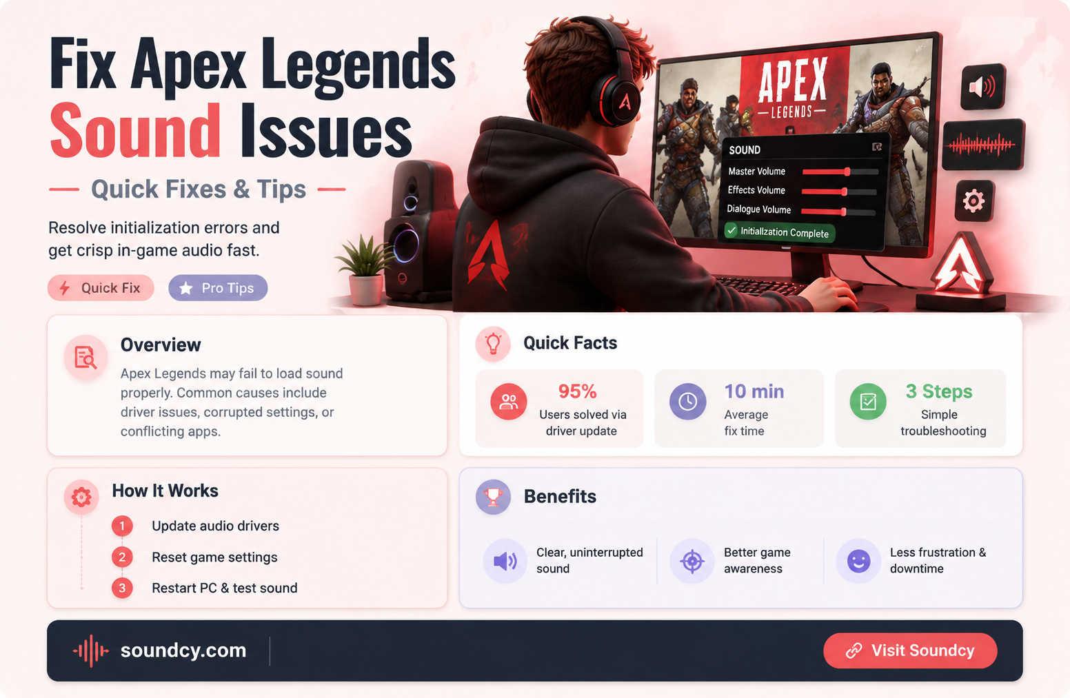 couldn t initialize sound apex legends