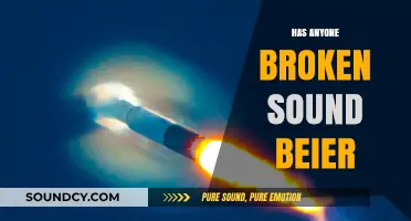 Has Anyone Broken the Sound Barrier? Exploring Supersonic Feats