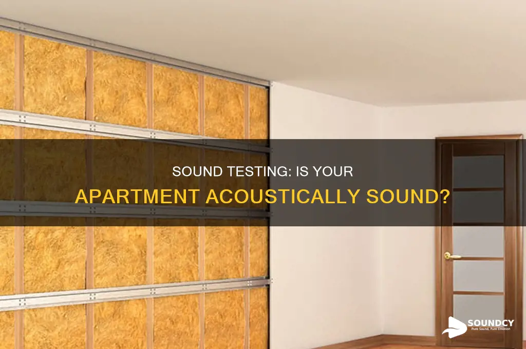 has my apartment been sound tested