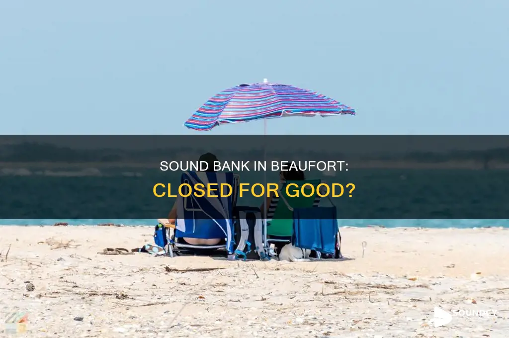has sound bank in beaufort closed
