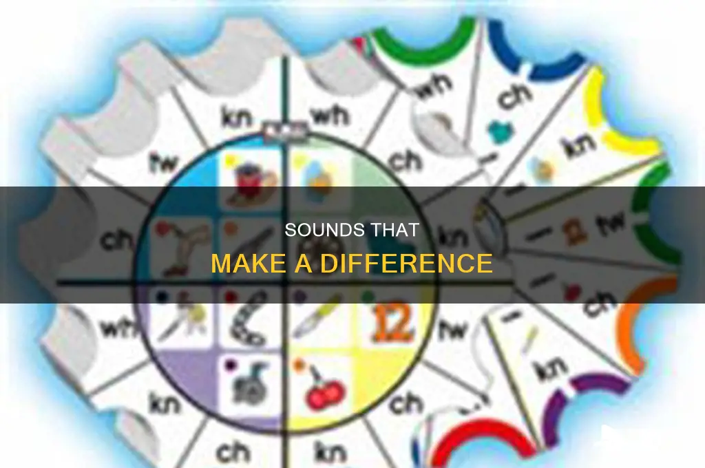 have a distinction in the sounds