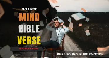 Bible Verses to Keep Your Mind Sound