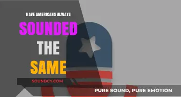 How Americans Sounded Different Over Time