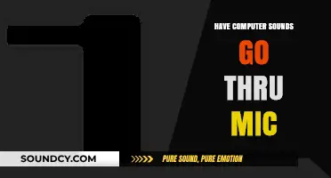 Computer Sounds: Mic Input or Output?