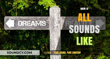 Have It All Sounds Like: Balancing Dreams, Reality, and Expectations