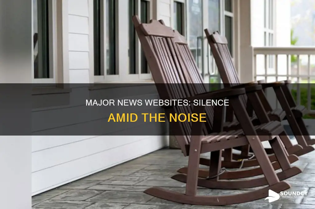 have major news websites lost sound