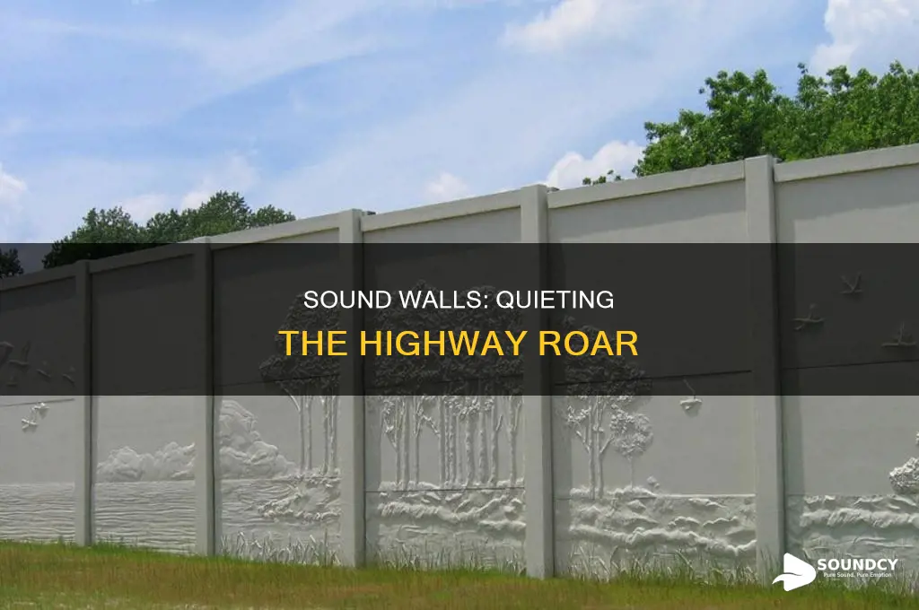 have sound walls near highways improved