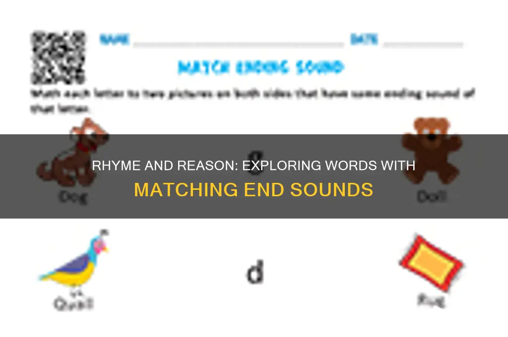 have the same end sound