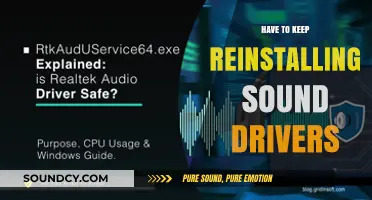 Troubleshooting Audio: Reinstalling Sound Drivers