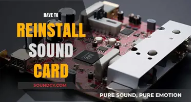 Reinstall Sound Card: Troubleshooting Audio Issues and Restoring Perfect Sound
