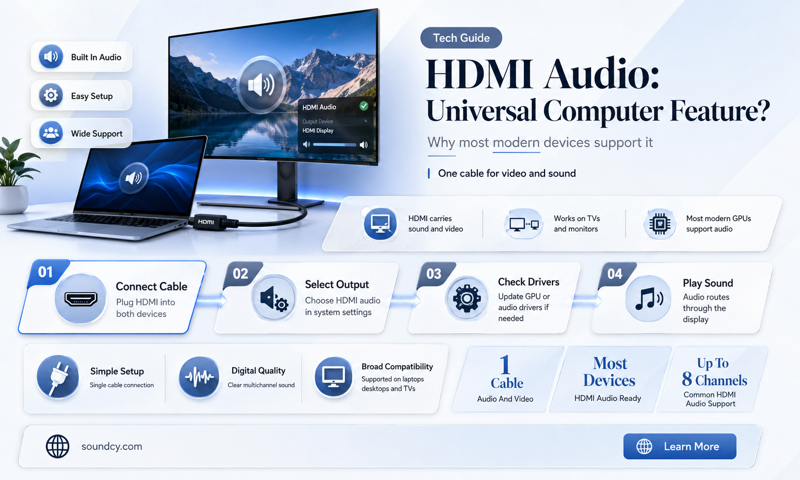 do all computers have hdmi sound