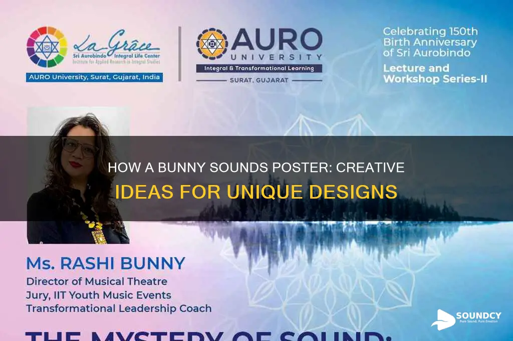 how a bunny sounds poster