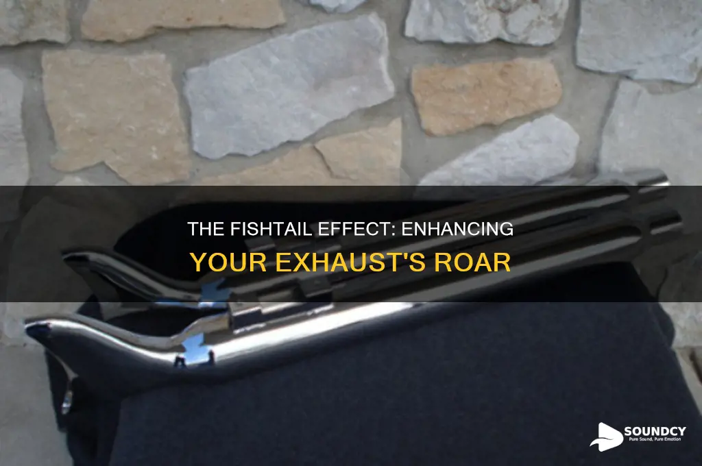 how a fishtail affects exhaust sound