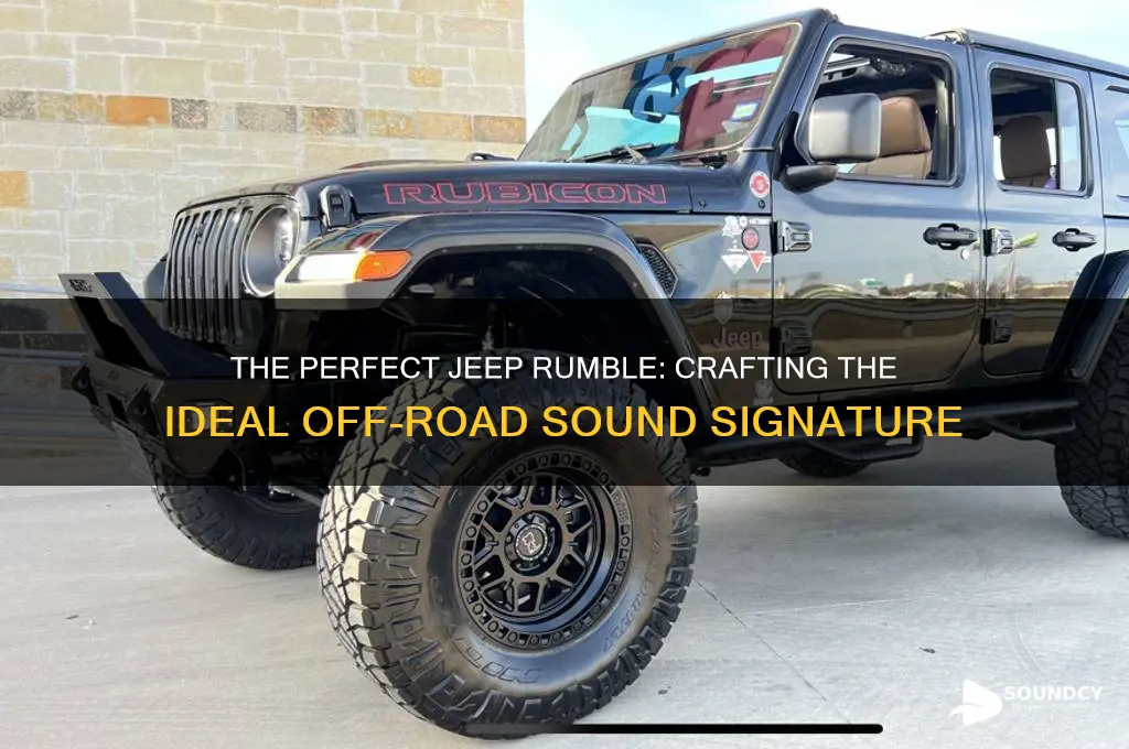 how a jeep should sound
