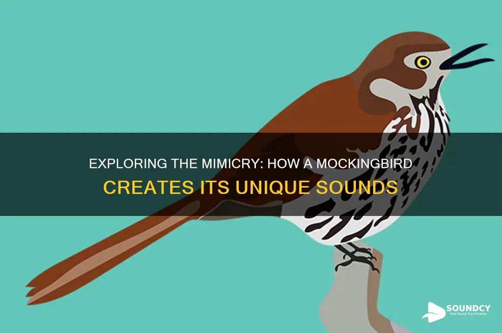 how a mocking bird sound