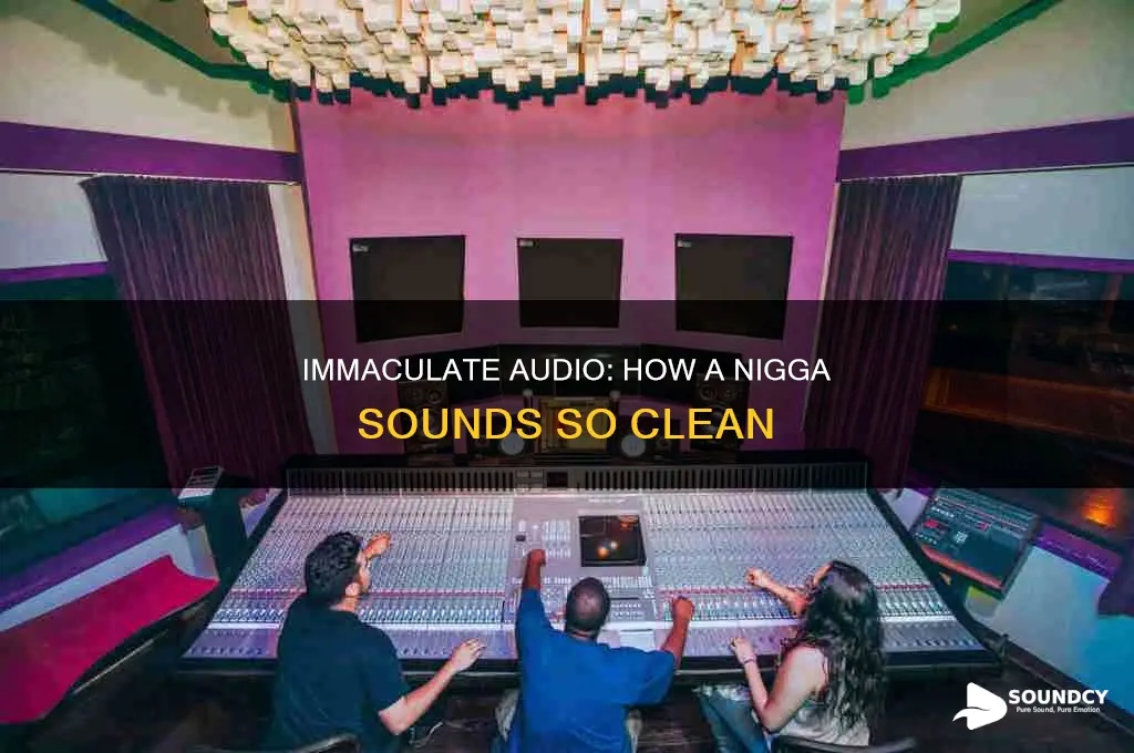 how a nigga sound so clean