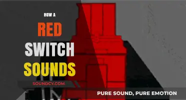 The Audible Difference: How a Red Switch Sounds in Action
