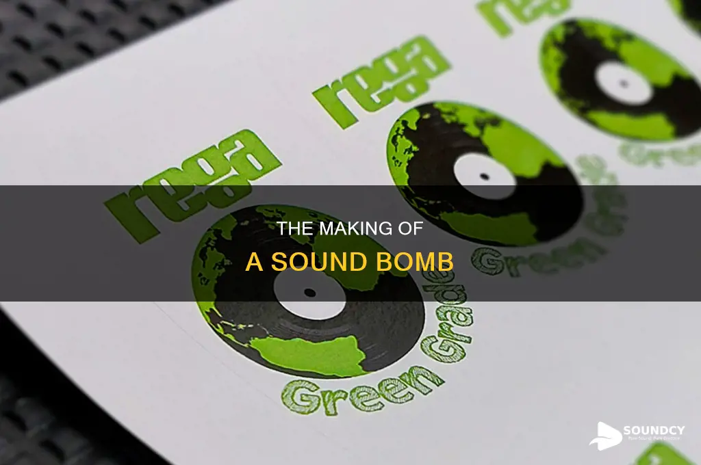 how a sound bomb is made