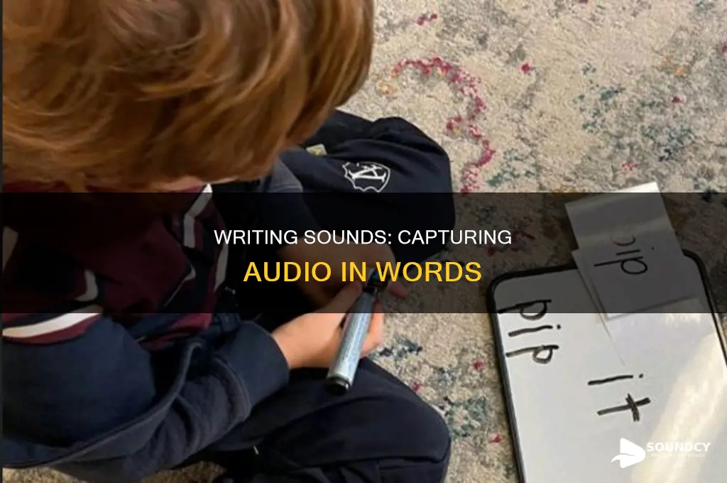 how a sound wouls sound written