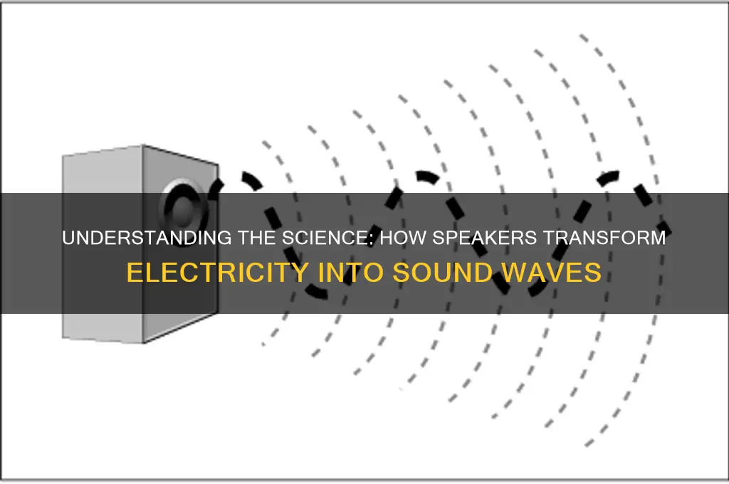 how a spaeker produces sound