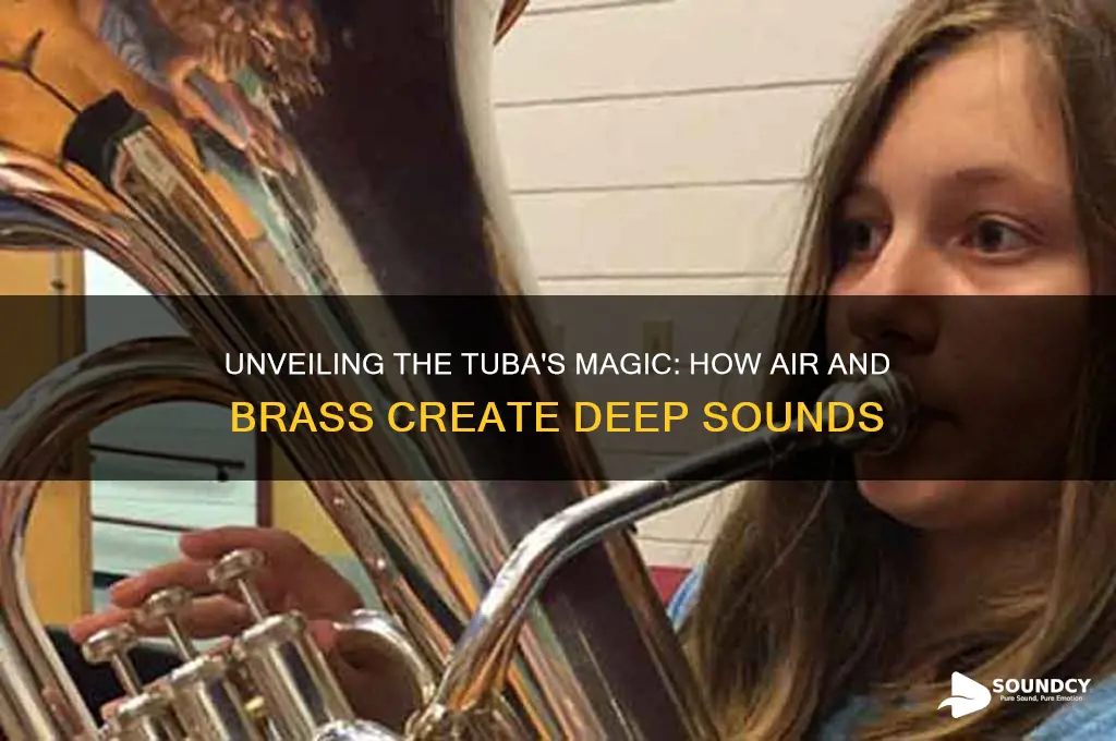 how a tuba makes sound