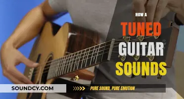 The Art of Perfect Pitch: How a Tuned Guitar Sounds