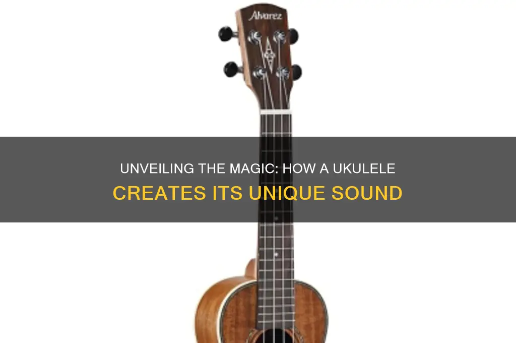 how a ukulele makes sound