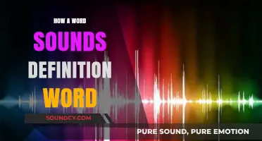 The Music of Language: Definition by Sound