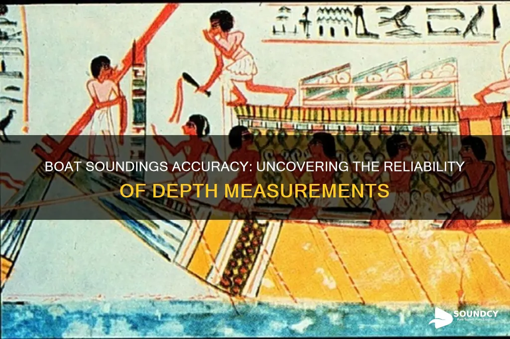 how accurate is boat soundings